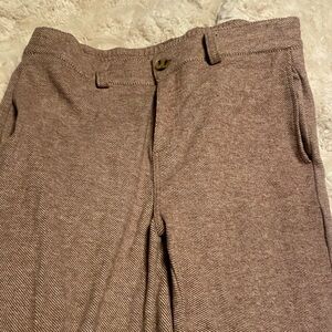 Thread & Supply Tan Herringbone ankle pants